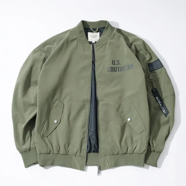 .

＼おすすめアイテムをご紹介✨／

marukawa MA-1
サイズ：M/L/LL
品番：3162280040
¥6,980(税込み)

クラシックなMA-1をベースに、ミリタリーディテールを取り入れたフライトジャケット。左胸には「U.S. SOUTHCOM」のプリント、左袖とバックにはミリタリーテイストのワッペン

https://marukawa-online.com/products/3162280040

#マルカワ
#marukawa
#ミリタリー
#MA-1
#アウター